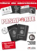 Pasaporte B1: учебна тетрадка по испански език + CD Audio